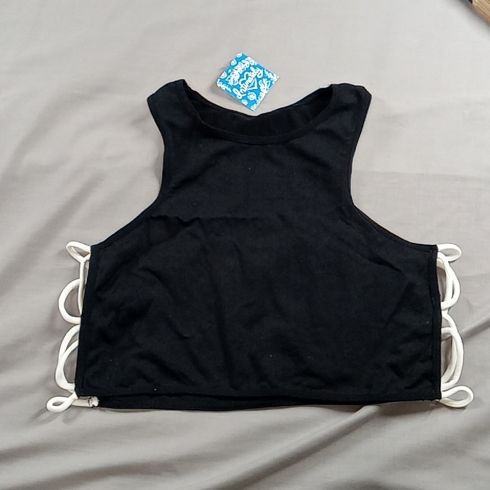 Free People Bra MEDIUM LARGE BLACK Womens Intimates New